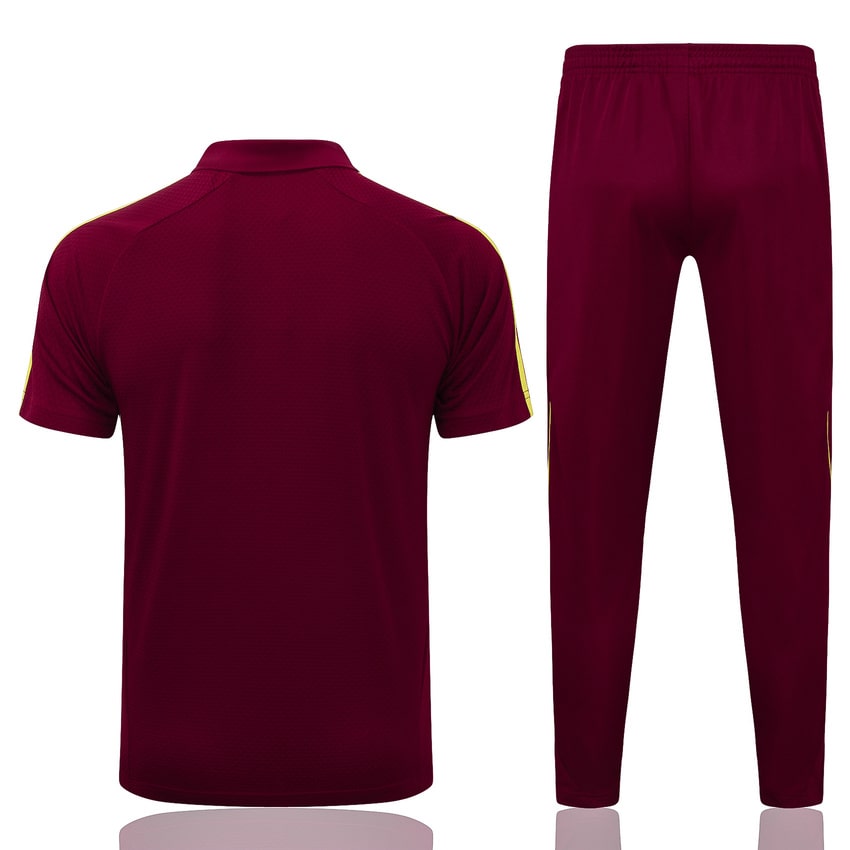 Arsenal Polo 2025 2026 Dark Red Tracksuit