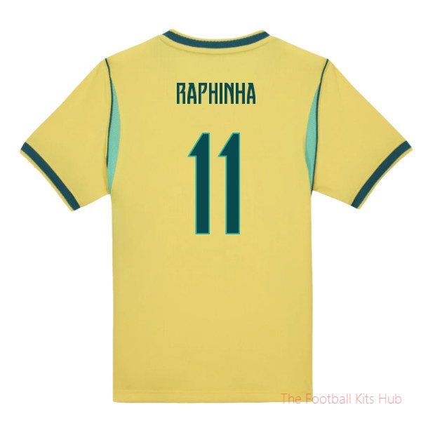 2026-2027 Brazil Home Little Boys Mini Kit (Raphinha 11)