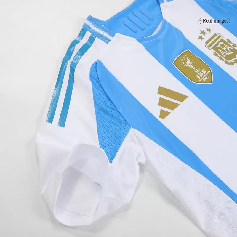Player Version MESSI #10 Argentina Soccer Jersey 2024 Authentic Kit