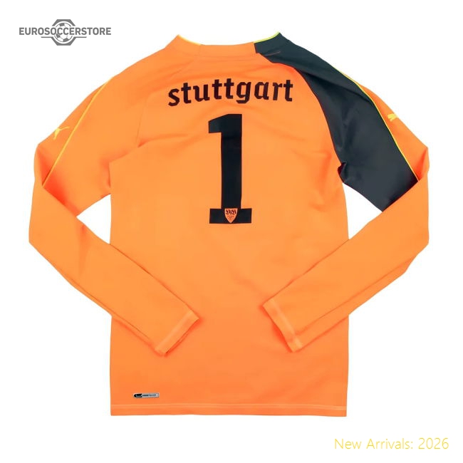 Fan-Favorite Vfb Stuttgart 2010-11 Gk Home Long Sleeve Shirt (S) (#1)
