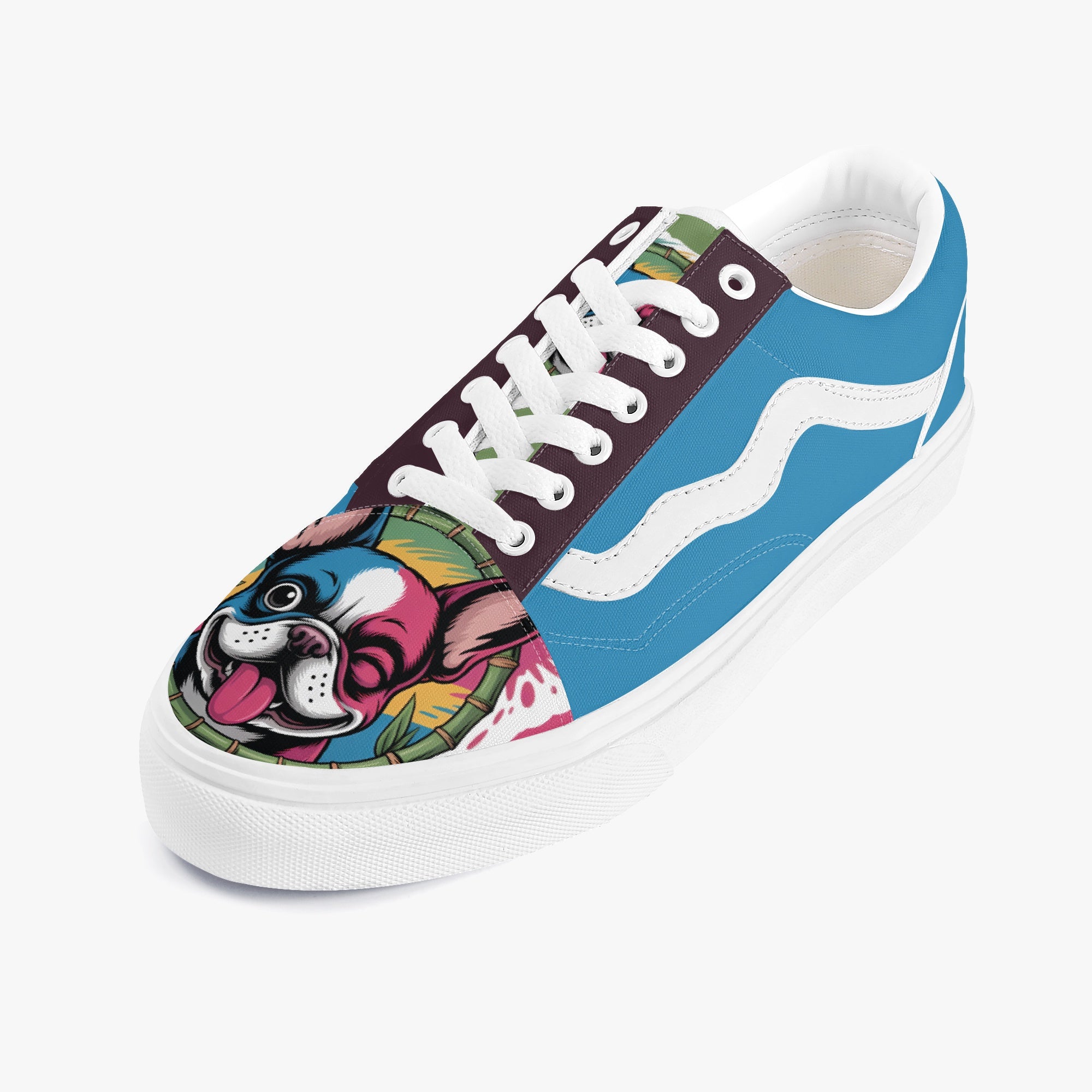 Lincoln - Trendy Low-Top Canvas Sneakers