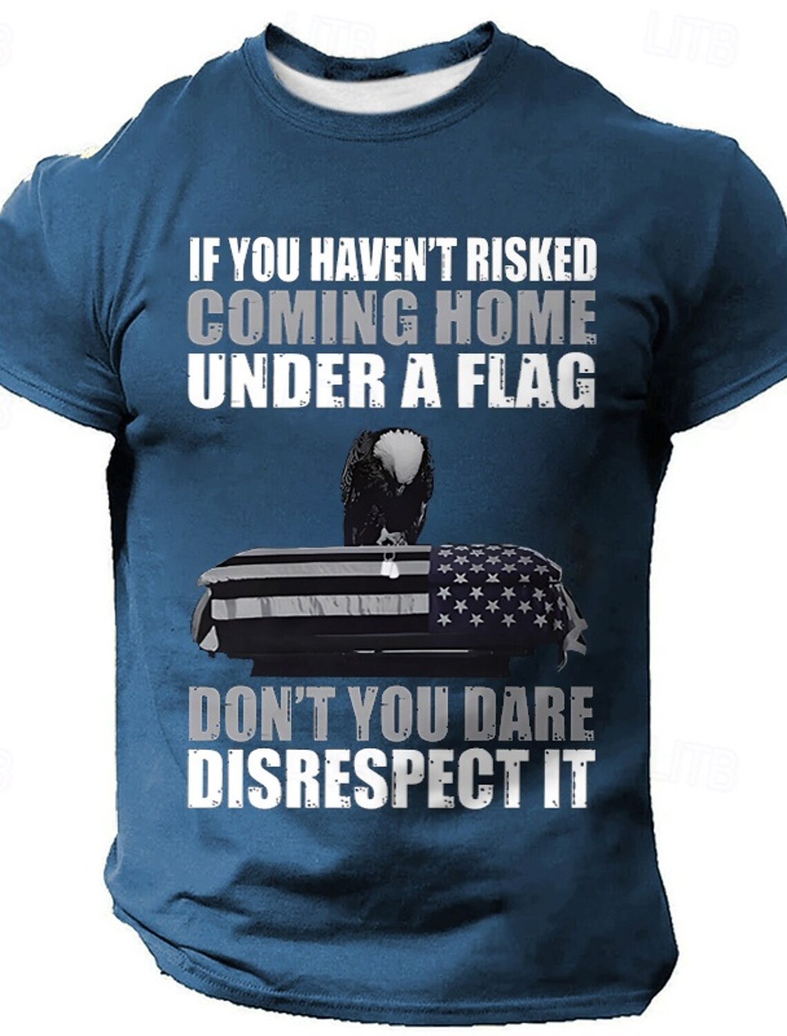 4th of July 2026 250th Memorial Day Men's Patriotic Patriot 3D Print US Flag Veteran Crew Neck Short Sleeve T-Shirt Daily Street