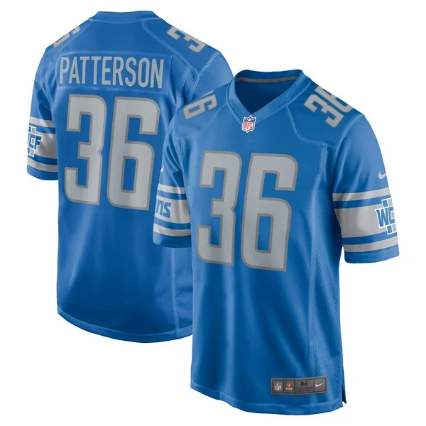 None Riley Patterson Game Jersey - Blue | NFL Player Jersey | NFL Foot
