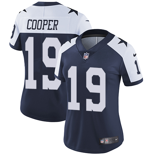 Premium NFL s Dallas Cowboys #19 Amari Cooper Navy Limited Jersey