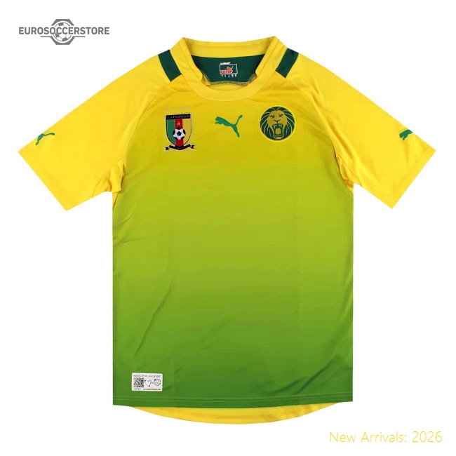 High-quality 2012-2013 Indomitable Lions Second Jersey - Official Design