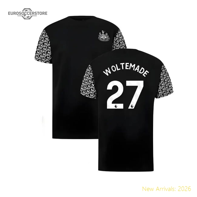 First-class Newcastle Graphic T-shirt (black) (woltemade 27)