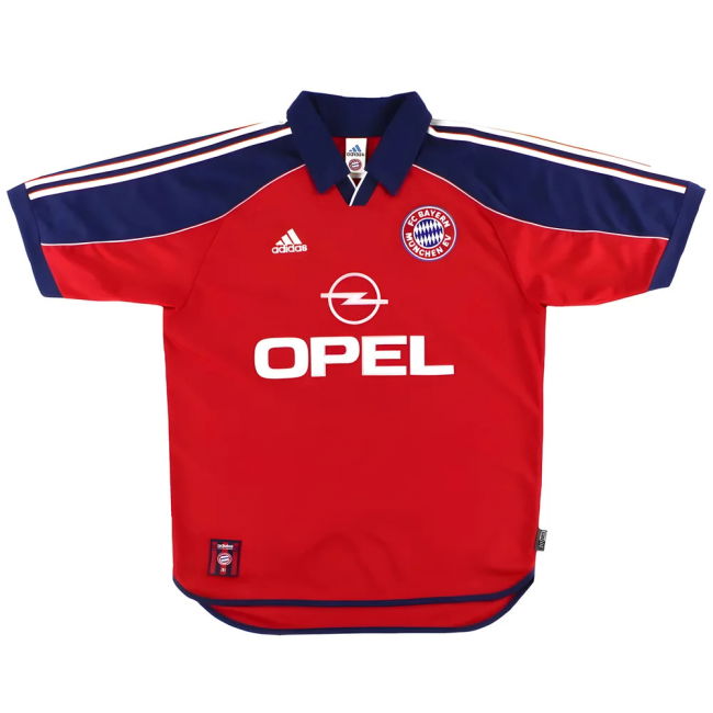 1999-01 Bayern Home Comfortable Shirt (S) (S) (Excellent)