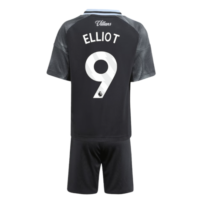 2025-2026 Aston Villa Away Premium Official Shirt Vintage Elliot #985
