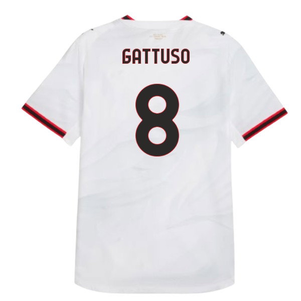 2026-2027 AC Milan Authentic Away Shirt (Gattuso 8)