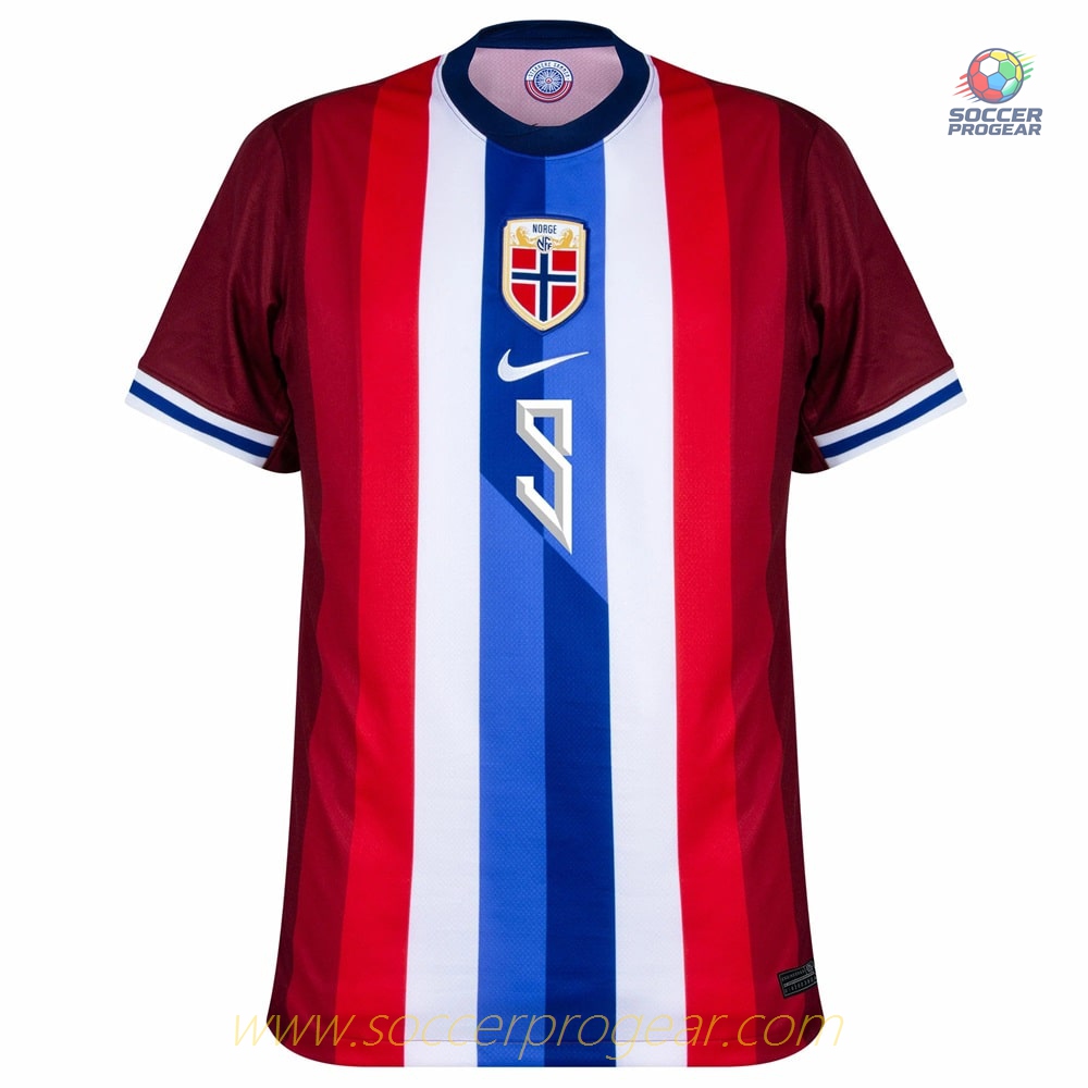 Norway Home Football Team Jersey 2024/25 Collection Haaland