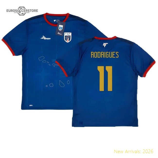 2024-2025 Cape Verde First Jersey (rodrigues 11) - Budget-friendly