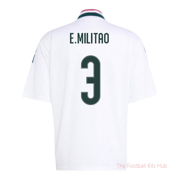 Breathable Real Madrid Stadium 2026-2027 Jersey (E.Militao 3)