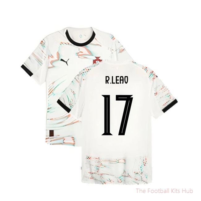 2025-2026 Portugal Away Authentic Jersey (R.Leao 17)