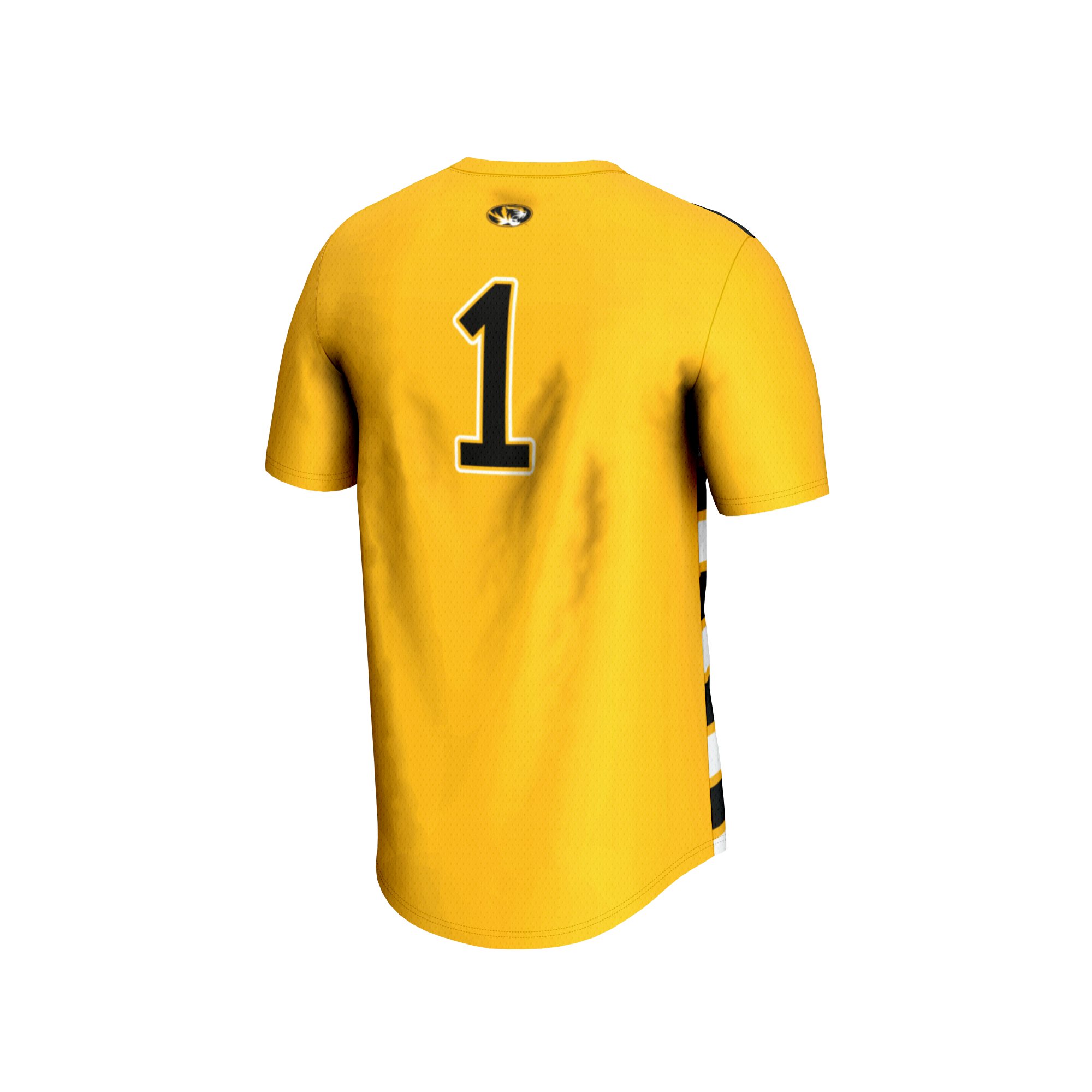 [LK] Missouri Tigers GameDay Greats Youth Lightweight Soccer Fashion Jersey - Gold