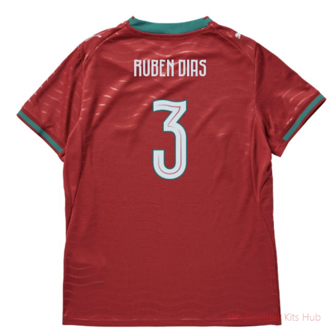 2026-2027 Portugal Home Shirt (Womens) (Ruben Dias 3)