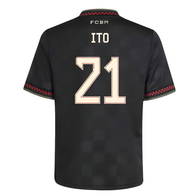 Bayern Munich Senior Team Top Tier Third Pro Shirt (Ito 21) (Kids) (2)