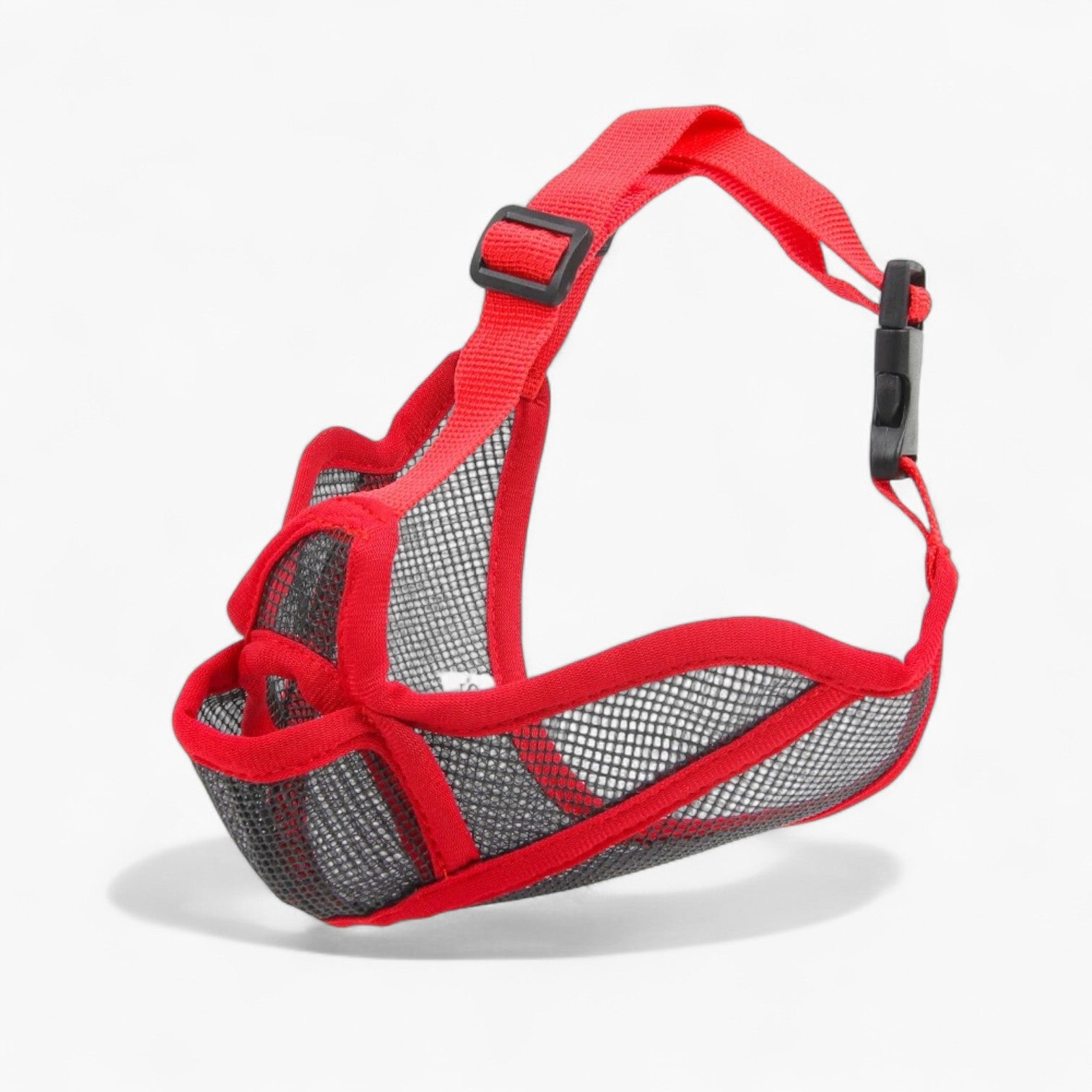 Frenchie Mesh Muzzle – Breathable Anti-bark Safety Mask Indoor Use