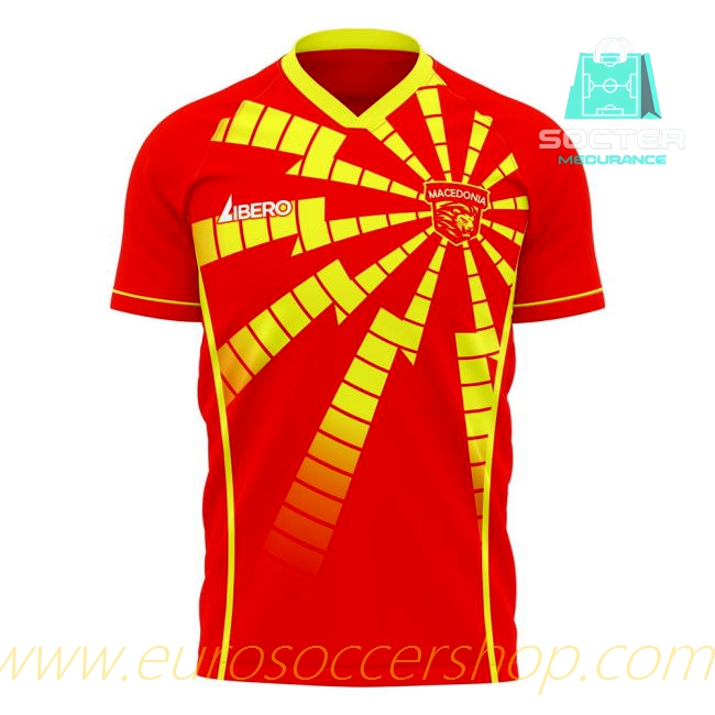 2025/26 Campaign Replica Macedonia Home Jersey (Your Name)