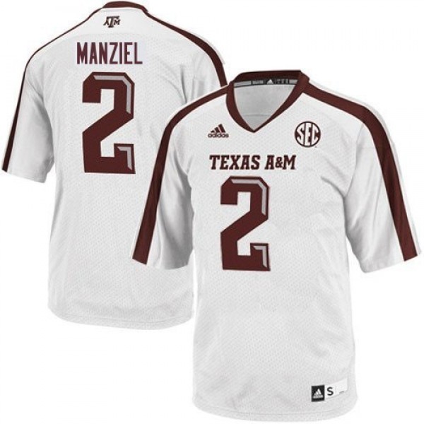 Youth(kids) Texas A&m Aggies #2 Johnny Manziel Gig Em Jersey