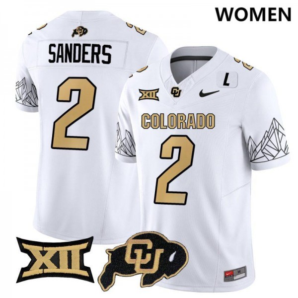 Women Ncaa Team #2 Shedeur Sanders Official Jersey - Budget