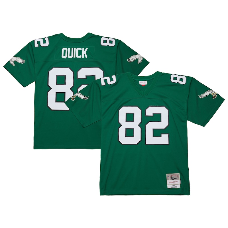 None Mike Quick PHI Eagles Modern Durable Jersey Game Day Wear
