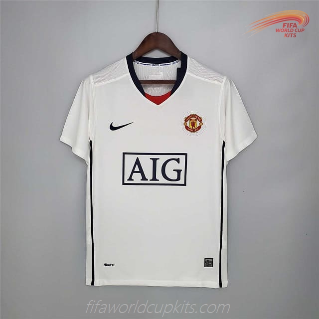 season 08-09 Manchester United Visiting Soccer Uniform
