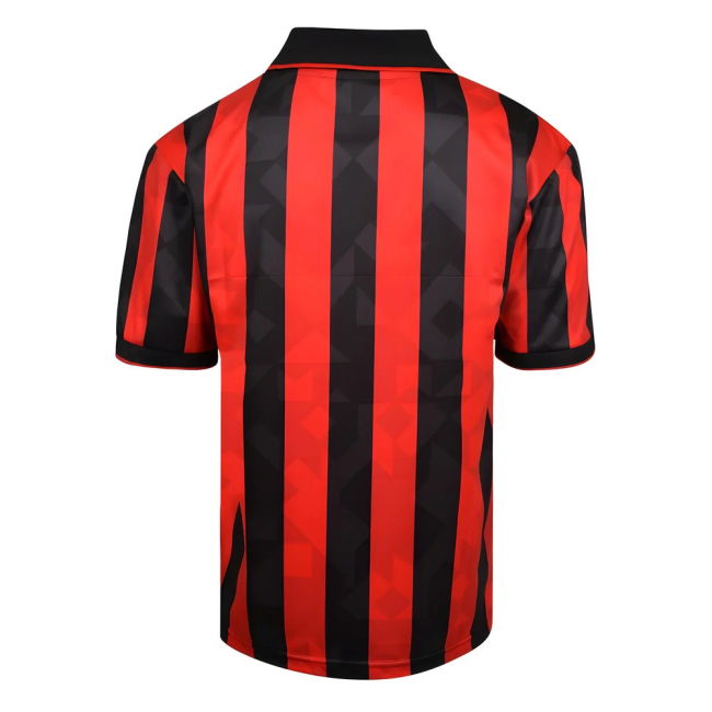 Score Draw AC Milan 1994 Retro Football Shirt (Gullit 10)
