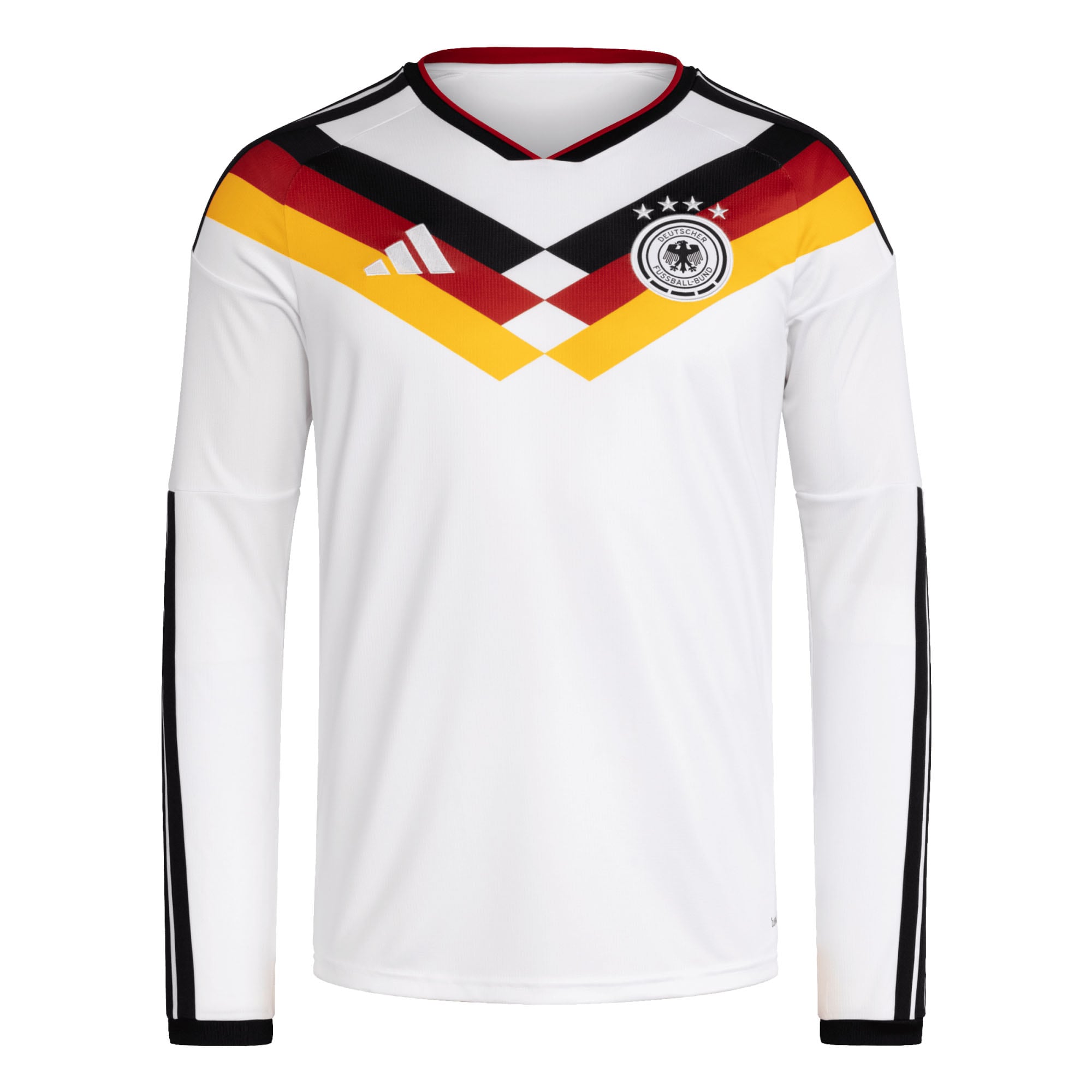[JED] Germany National Team 2026 Home Replica Long Sleeve Jersey - White