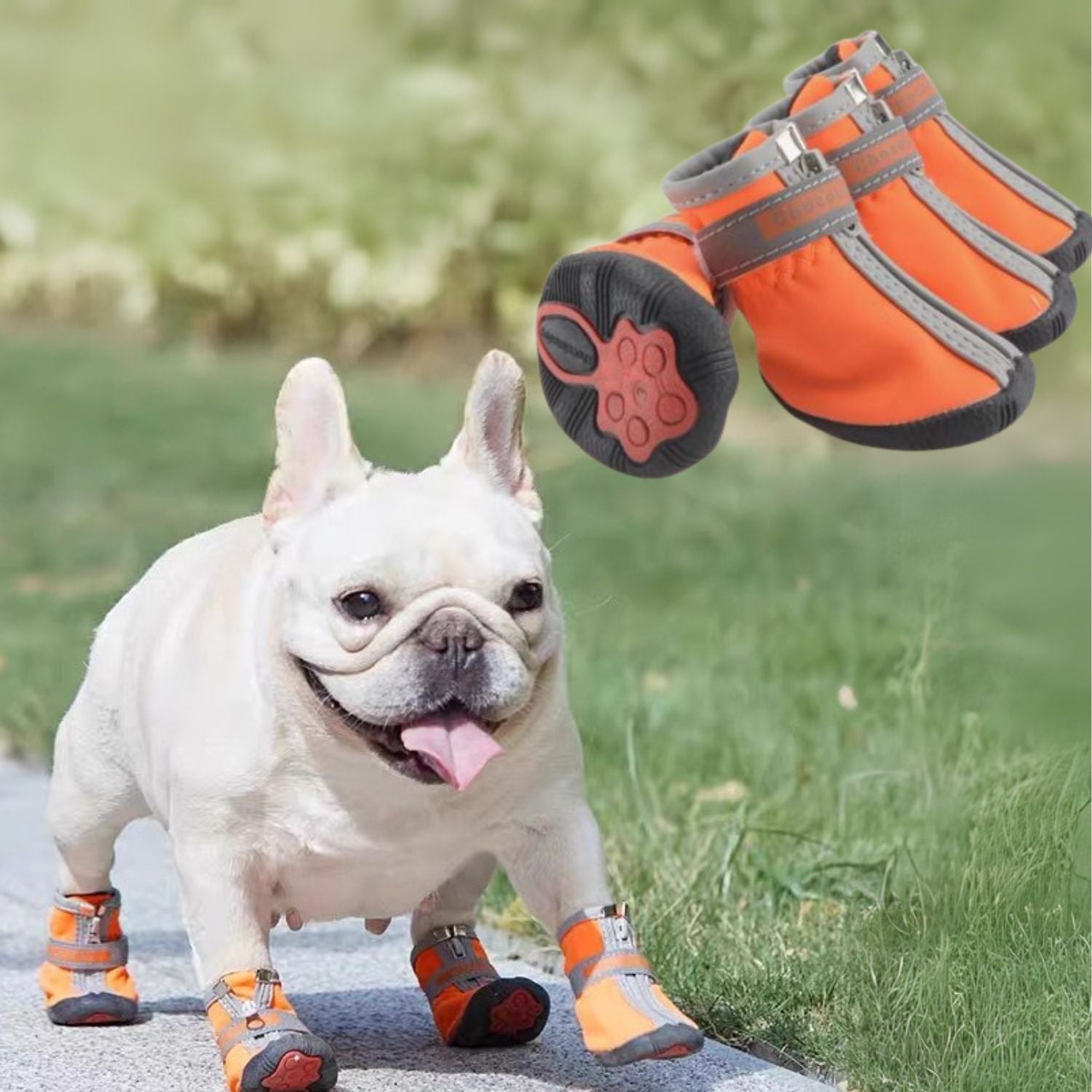 Bullevard Waterproof French Bulldog Booties – Non-Slip and Durable