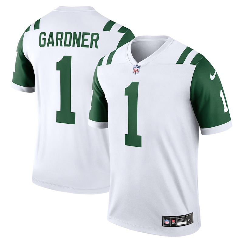 None Ahmad Sauce Gardner NY Jets Powerful Durable Jersey Game Day Wear