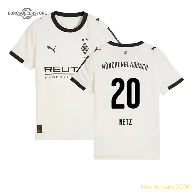 Popular 2025-2026 Borussia Mgb Home Shirt (Kids) (Netz 20)