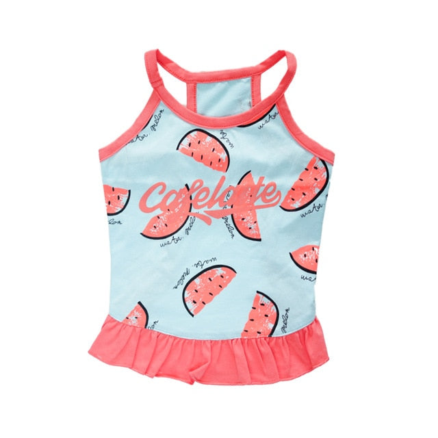 Minimal-Aesthetic Durable Watermelon Shirt For Summer for Dog Owners