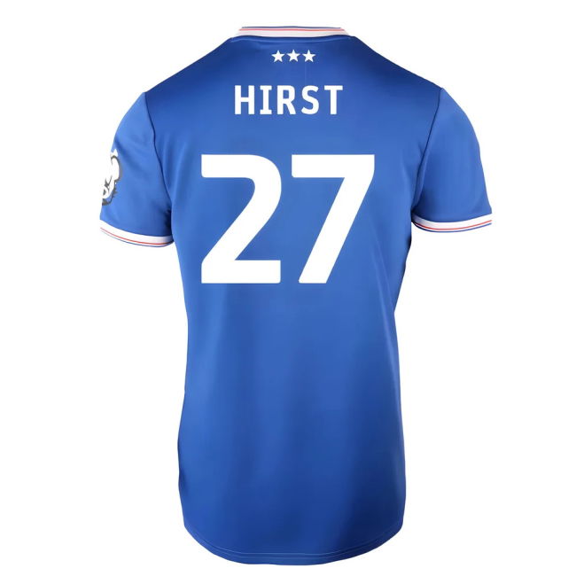 2025-2026 Ipswich Town Home Shirt (Womens) (Hirst 27) | Classic Style