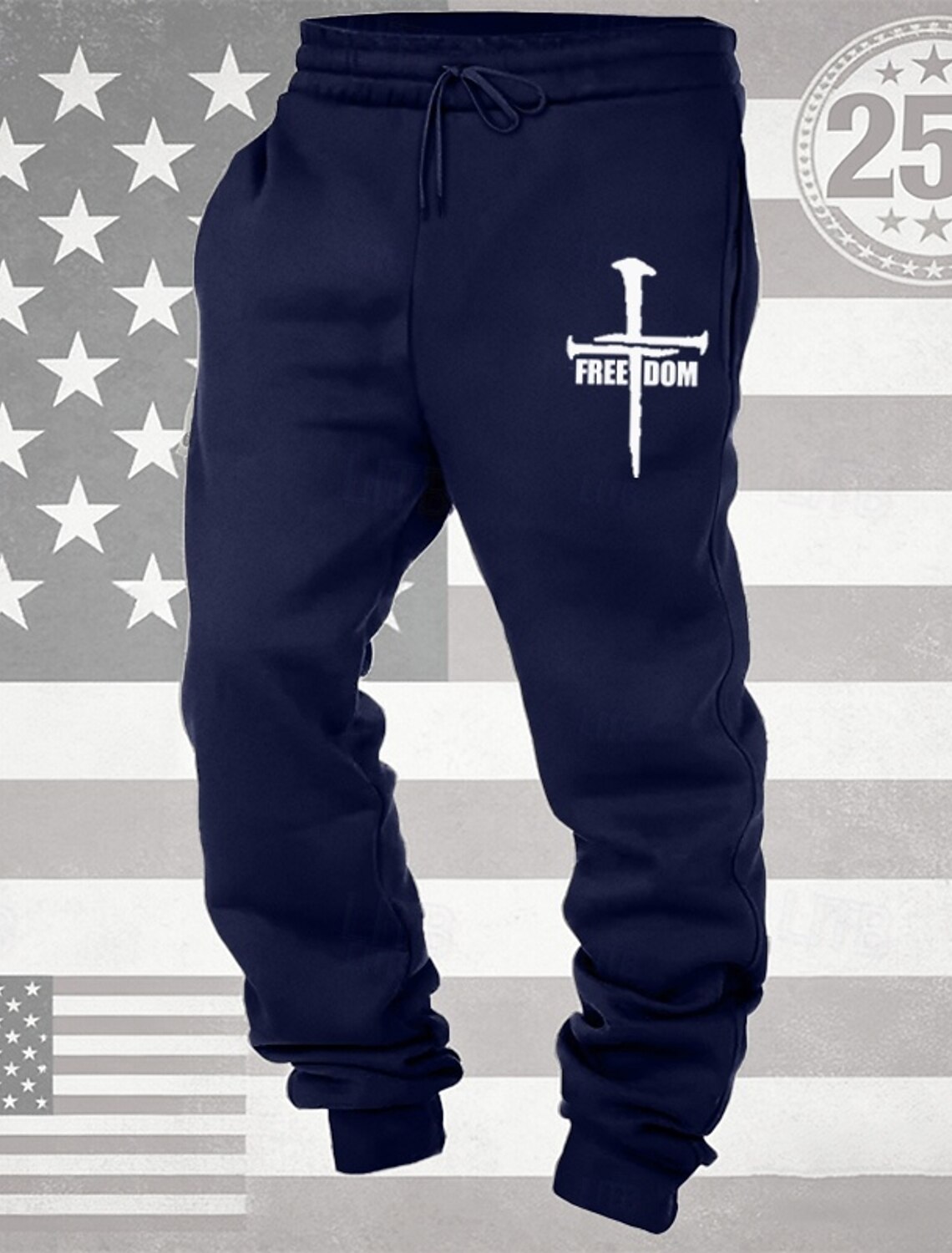 Men's Sweatpants Joggers Trousers Drawstring Pocket Elastic Waist