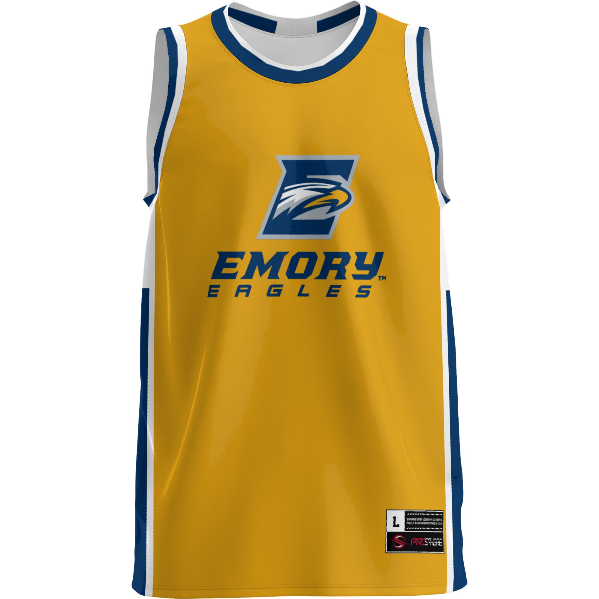 [DDG] Emory Eagles GameDay Greats Lightweight Basketball Jersey - Blue