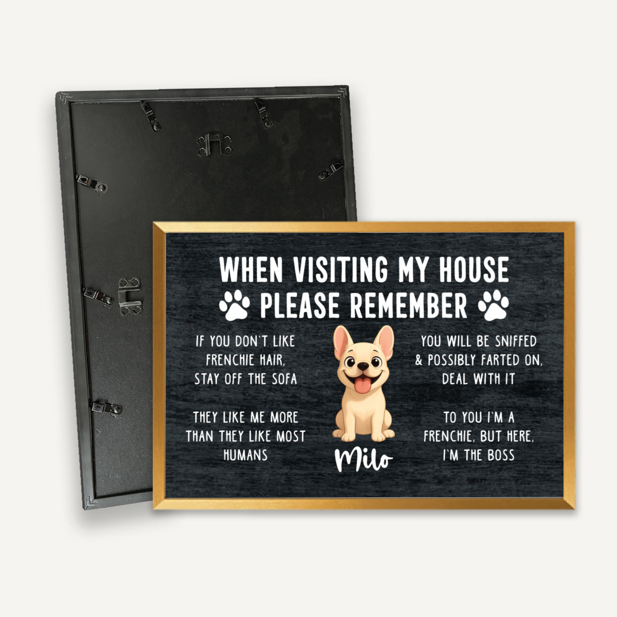 Ferocious - Personalized Framed Poster • Wall Decoration