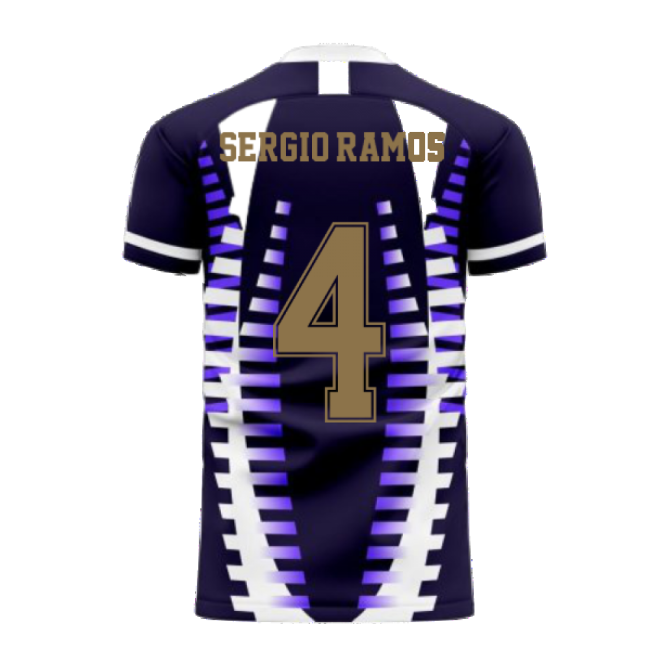 Supporter Madrid 2025-2026 Third Concept Football Kit (Libero) (Sergio Ramos