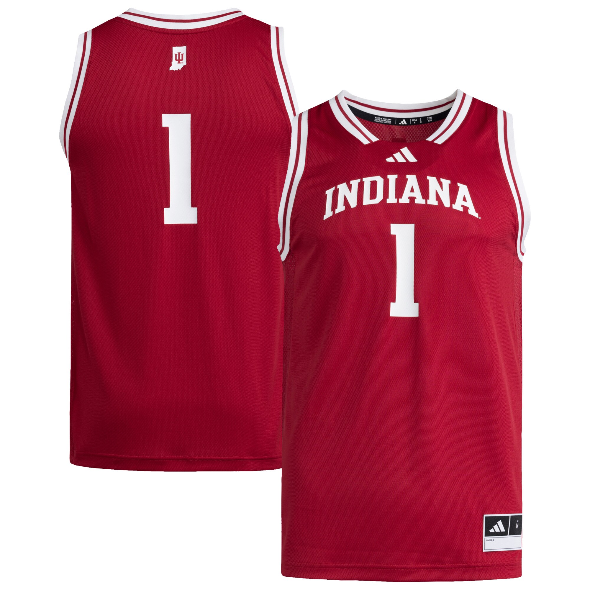 [NJP] Indiana Hoosiers Replica Swingman Jersey - Crimson