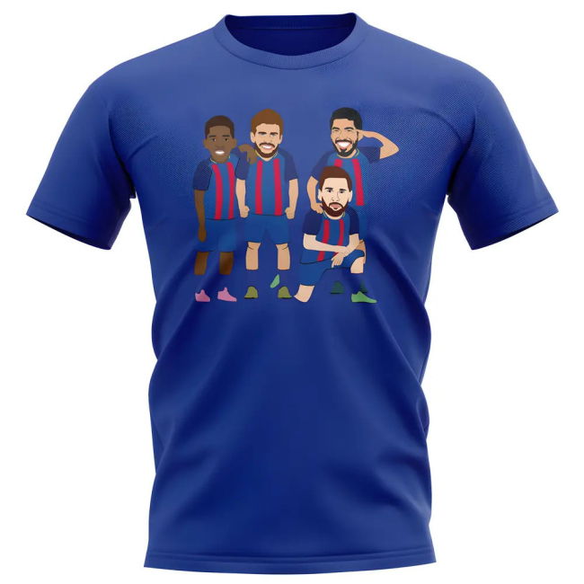 Official 2025-2026 Barcelona Football Shirt With Retro Design