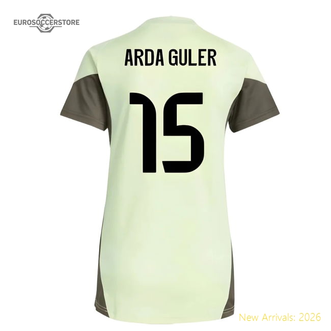 2025-2026 Football Womens Luxury Arda Guler Jersey Advanced Textile