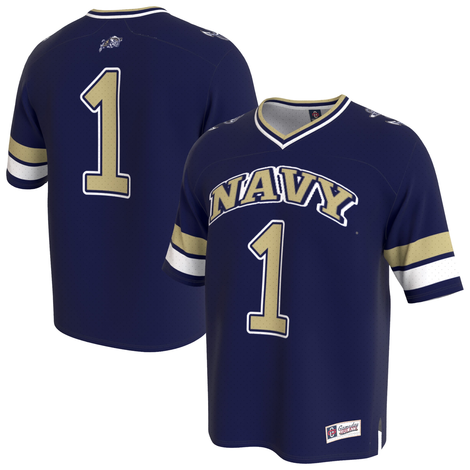 Navy Midshipmen GameDay Greats Unisex Lightweight Collegiate Football Fashion 2026 Season Football Jersey - Navy