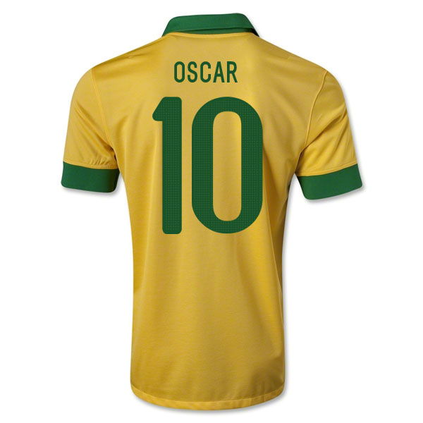 Brazil New Home Jersey 2013-14
