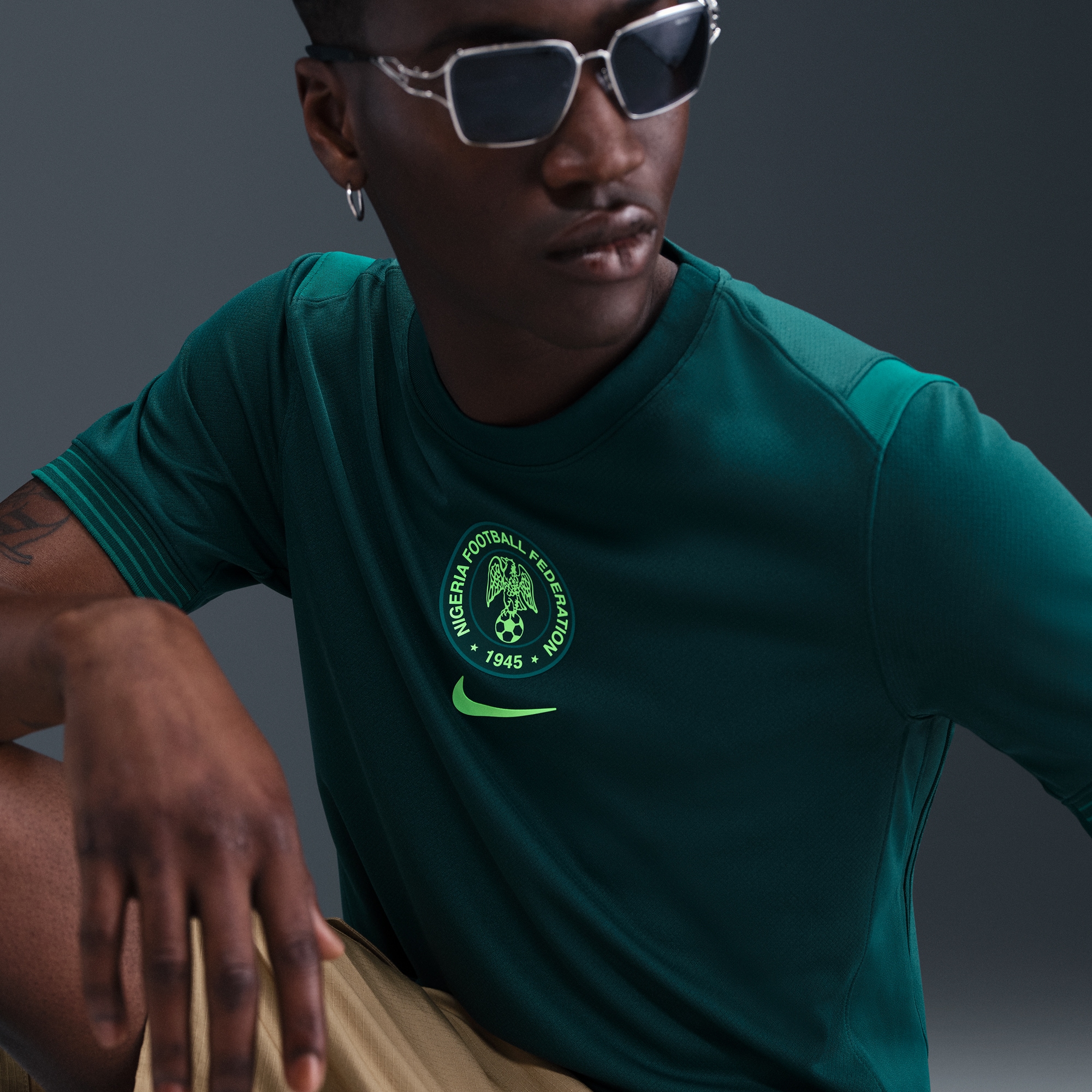 [SJH] Nigeria Women's National Team 2025/26 Home Replica Jersey - Teal