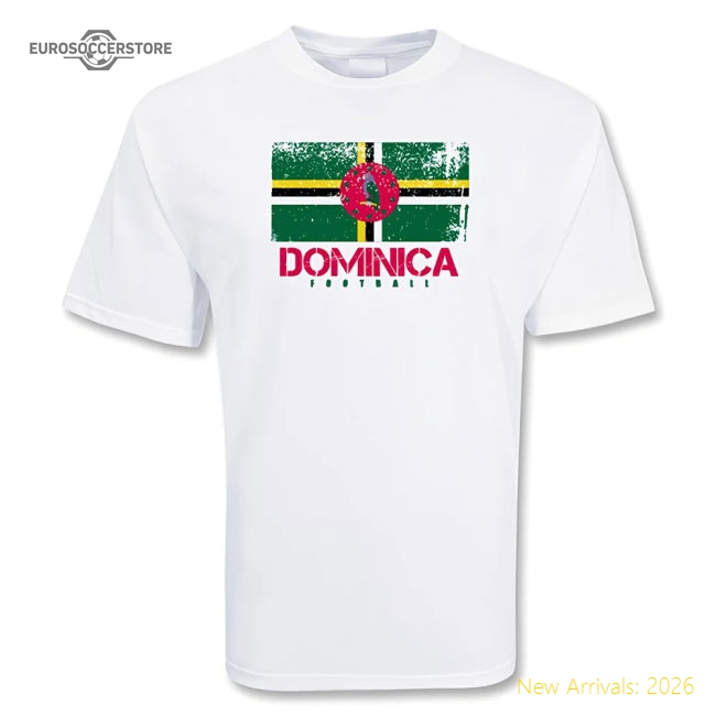 Dominica Football T-shirt - Economical - Match Quality - Supporter Edition