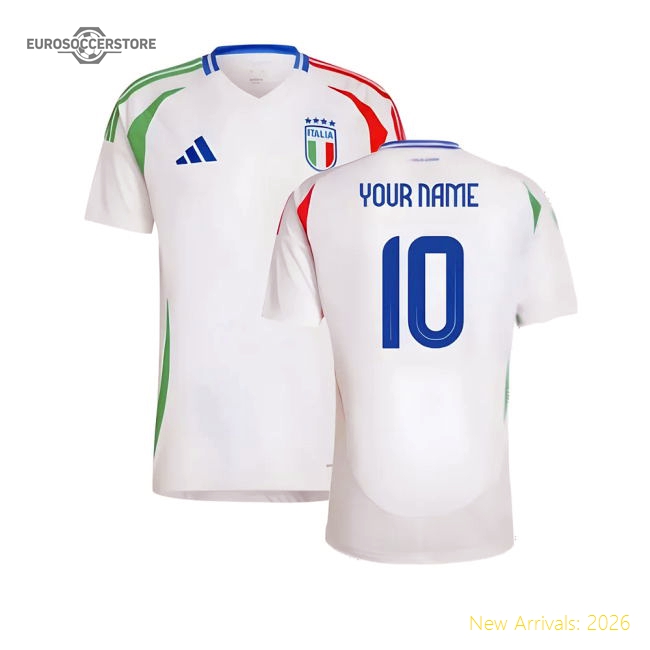 2024-2025 Italy Away Shirt (Your Name)