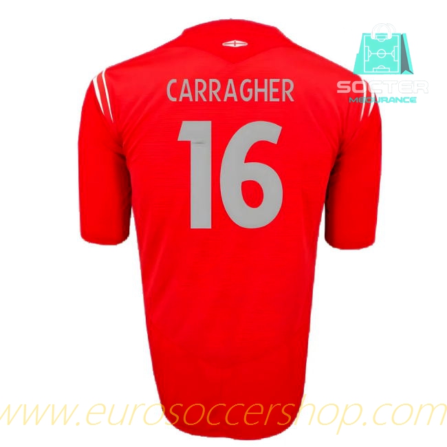 Three Lions Away Football Shirt (Carragher 16)