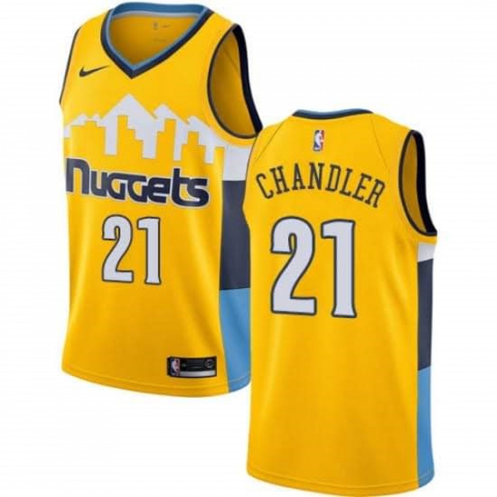 High-Quality Jersey Denver Nuggets 21 - Yellow - Fan Favorite