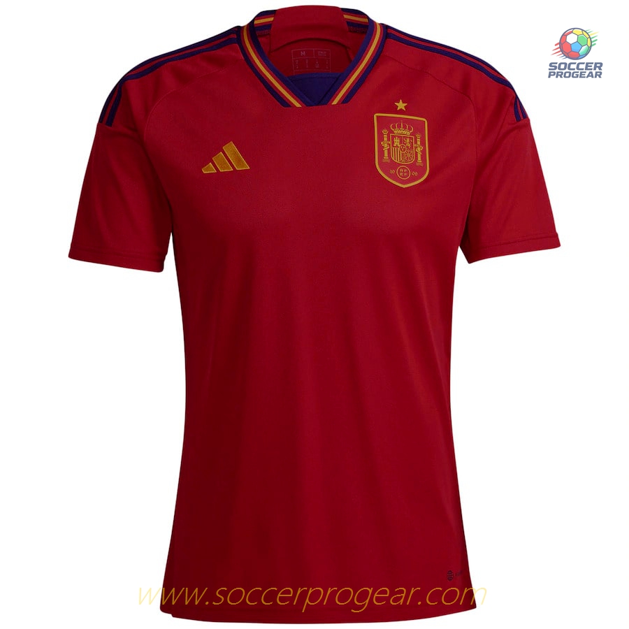 CHILDREN'S SHIRT SPAIN HOME WORLD CUP 2022