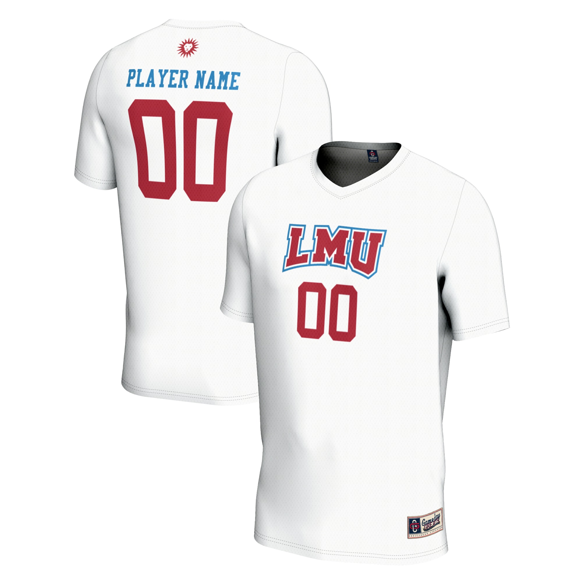 [JED] Women's Loyola Marymount Lions GameDay Greats NIL Pick-A-Player Lightweight Soccer Jersey - White