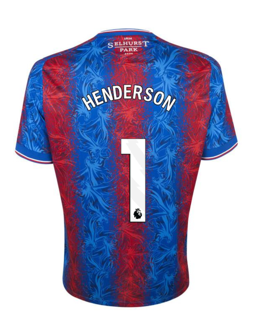 HENDERSON's Crystal Palace 24-25 FA Cup Final Version 1 Jersey
